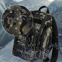 Tactical Backpack Expandable 600D Nylon Military Backpack With MOLLE System Multiple Compartments WaterResistant Hydration Compatible For Travel And Combat