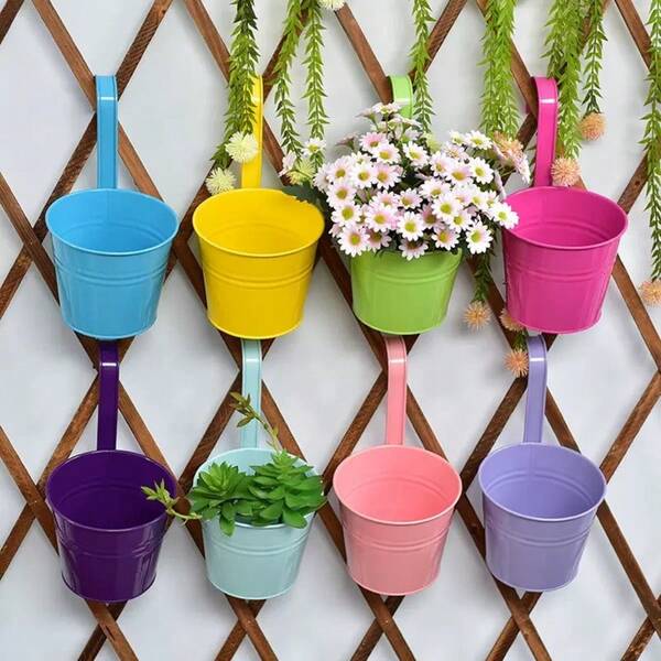 1 Stück Hängetopf, Geburtstagsgeschenk, Abschlussfeier, Gartendekoration, Outdoor, Pflanzgefäß, Blumentopf, Gartenbau