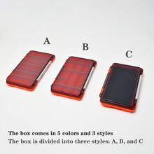 钓具盒可组装成钓鱼配件工具收纳盒、鱼钩盒、假饵盒、鲤鱼垂钓用品盒 - 彩色 - 查看 4