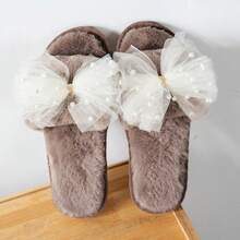 Avslappnad plyschfodrad loungewear - Brun - Visa 4