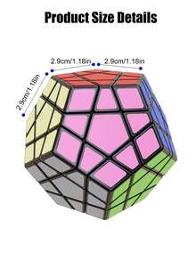 sengso SENGSO Megaminx 2x2 Magic Cube Five Polygon 12 Sides Educational Toys Children Puzzle Toys Magic Cube 2x2 Various Specifications Designated For Competition Cube Toys