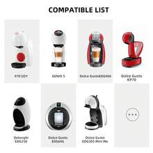 3pcs Reusable Refillable Gusto Coffee Capsule Cups - Convertible Holder, Refill Design With Anti-Spill Central Groove And Easy-Clip Mechanism, Includes Coffee Capsule Cup, Coffee Spoon And Coffee Cleaning Brush, Cost-Effective Alternative To Disposable Capsules, Suitable For Home Baristas And Budget-Conscious Consumers - - - View 4