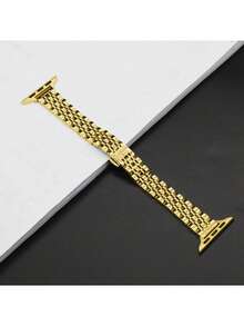 Stainless Steel Adjustable Replacement Strap For Apple Watch Ultra 49mm And Series 10/9/8/7/6/5/4/3/2 46mm 42mm 45mm 41mm 44mm 40mm