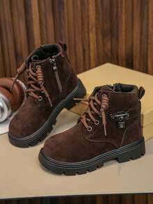 Kinder Herbst/Winter Neue Stiefel, Britischer Stil, Mädchen Vintage Stiefel, Jungen Ankle Boots