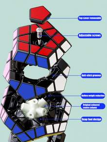 sengso SENGSO Megaminx 2x2 Magic Cube Five Polygon 12 Sides Educational Toys Children Puzzle Toys Magic Cube 2x2 Various Specifications Designated For Competition Cube Toys