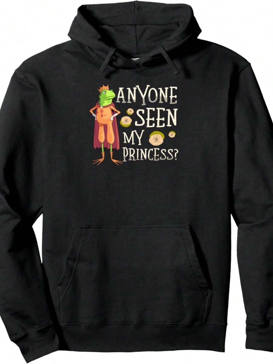 Anyone Seen My Princess Frog Amphibian Froggy Toad Tadpole Pullover Hoodie - Gaya 6 - View 1