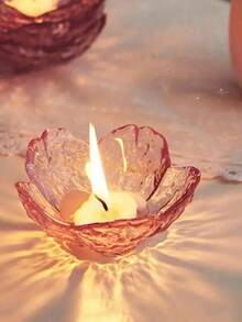 1 قطعة/3 قطع من حاملات الشموع الزجاجية الزخرفية الفنية، حاملات شموع زهور الكرز، حاملات شموع زهرية، حاملات شموع مركزية لطاولة الحفلات والطعام، ديكور طاولة الزفاف، حاملات شموع لطاولة الطعام والزفاف والحفلات وديكور المنزل (الشموع غير مشمولة)