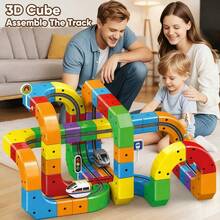 Electric High-Speed Rail Building Blocks, Mini Train, Assembly Toys For Children And Boys, Self-Driving, STEAM Educational Model, Birthday Gift