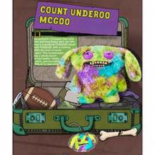 Spin Master Butt 丑陋宠物 9 英寸，ZURU 出品的趣味丑陋怪兽毛绒玩具 - 安德魯麥古 - 查看 5