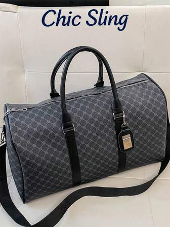 SHILAN Fashionable And Simple Large Capacity Handbag, Weekend Short Trip Bag, Men's Fashionable And Lightweight Swimming, Fitness, Yoga Bag, Luggage Bag, Can Be Carried On One Shoulder Or Diagonally, Business Travel, Moving, Clothing Storage Bag Vacation Bags For Travel