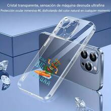 Carcasa transparente de teléfono móvil de moda Cubierta de teléfono transparente con diseño de tiki surfista y texto The Big Kahuna para uso diario y ocasiones informales - transparente - Ver 3