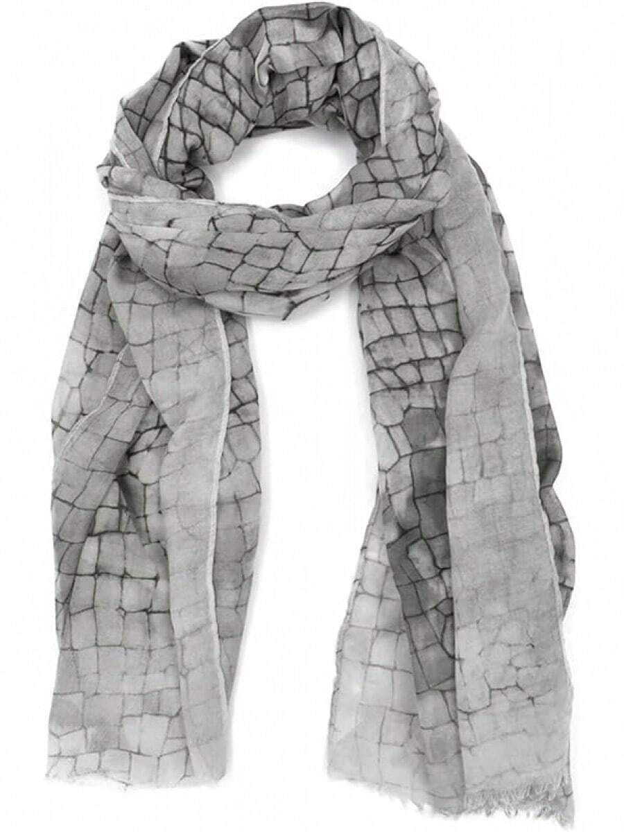 Pashmina, Fular, Pañuelo Suave al Tacto, Accesorio Versátil que Aporta Estilo y Equilibrio a Cualquier Outfit, 100% Poliéster, Elegante y Fácil de Cuidar - Verde - Ver 1