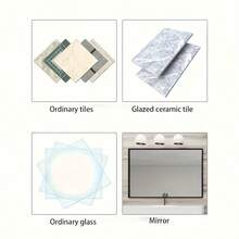 1件装手动玻璃瓷砖切割工具，专业金刚石刀片玻璃切割器，适用于窗户工艺，便携式手动瓷砖切割器，金刚石玻璃切割器套装，用于切割玻璃和瓷砖 - 開界器套裝 - 查看 8