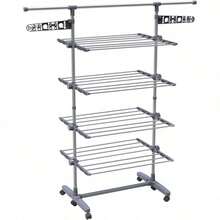 Telescopic Clothes Drying Racks - 4 Levels - View 1