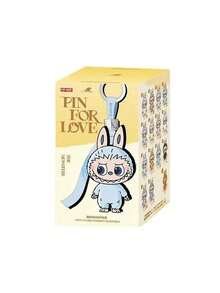POP MART Bubble Pop Labubu Heart Password Resin Face LABUBU Pendant Figure 4.0A-M