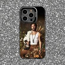 Manuel Carrasco Funda para 17, 16, 15, 14, 13, 12, 11, Pro, Max, Plus, Compatible Funda de Smartphone Negra Candy Mate a Prueba de Golpes - Z7 - Ver 5