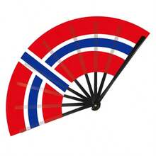 1 件球迷旗帜，足球迷折叠手扇，德国、法国、意大利、西班牙国旗道具