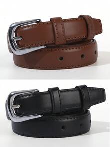 Multi-color Silver Buckle