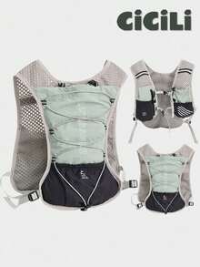 1 Pc Fashionable Portable Cycling Hydrating Backpack With Multi Compartments.Unisex Practical Gym Bag.Fitness Training Bag. Multifunction Running Bag.Bicycle Bag With Multi Pockets.Note: The Two Styles Are Random. There May Or May Not Be Letters.