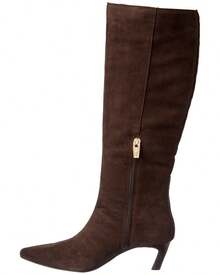Dune London Siana Suede Boot - 棕色 - 查看 3