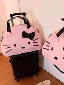 Sanrio Sanrio Christmas Decoration 1Pc Large Capacity Handbag Kawaii Anime Decorate Accessories Shoulder Bag Storage Tote Bags For Travel Gift (Some Parts May Be Random),Hello Kitty Bag,Anime,Boho Vibes,CatCartoon Character Katie, Large Capacity Multifunctional, Campus And Travel Sports Bag Fashion Bag