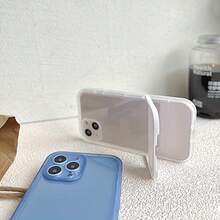 Transparent Phone Case With Luxury Stand, Fit For IPhone 14, 13, 12 Pro Max And 11 Series