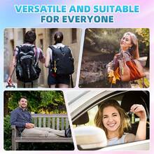 Beadable Keychains,12Pcs Keychain Making Kit Metal Keychain Blanks Bars For DIY CraftsJewelry,Custom Projects,Beaded Bulk Car Key Chain Rings Supplies Charms Clasp For Backpack Bags Purse,Christmas Gifts - 白色 - 查看 6