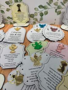 Confirmation Souvenir Kit - Baptism - Personalized With Name - Acrylic Detail - Holy Spirit - Confirmation - Communion. - 型號 01 - 查看 7