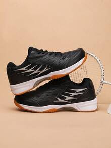 Men's Tennis Shoes - Lightweight Style - Specialized For Rugby Balls - All-Court Shoes Suitable For Indoor And Outdoor Badminton - Training Shoes Suitable For All Courts - Suitable For All Types Of Sports Activities - Black - View 14