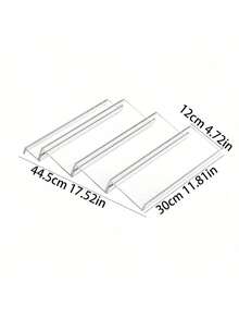 1pc/4pcs/8pcs Adjustable Expandable Spice Drawer Organizer, Modular Transparent Plastic Spice Rack System With Label Dividers (Cumin, Chili, Curry, Herbs) - Fits Kitchen Cabinet, Countertop & Under Sink Drawers, Durable Space-Saving Storage