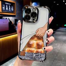 Funda de teléfono de TPU electrochapado con marco suave de cuatro esquinas anti-caída para Samsung Galaxy A21s / Galaxy A22 / Galaxy A23 / Galaxy A23 5G / Galaxy A26 5G, funda protectora de moda, funda protectora flexible, funda de teléfono, entusiastas de la tecnología, entusiastas de los gadgets - Mezcla de colores - Ver 1
