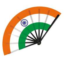 1 件球迷旗帜，足球迷折叠手扇，德国、法国、意大利、西班牙国旗道具