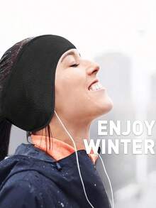 1pc Winter Fleece Ear Warmers Muffs Headband For Men Women Kids Ski Running Cycling