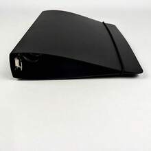 A4/A5/A6/A7 Minimalist Black Matte PP Plastic Binder Rings - Black - View 5