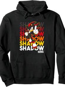 Shadow Stacked Text Cool Logo Pullover Hoodie - Style 7 - View 1
