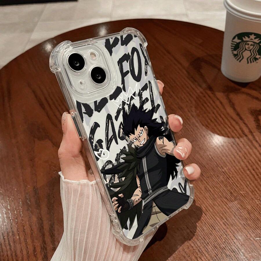 Funda de teléfono con cojín de aire transparente de cuatro esquinas anti-caída, adecuada para 16 Pro, 16 Pro Plus, Pro 11, 12, 13, 14, 15 Pro, X, A14/A15, A16/A34/A35/36/A54, A55, A56, MOTOG30/G20/G54/G64/G162 series, gruesa y duradera, a prueba de golpes y resistente a las huellas dactilares, un regalo de San Valentín para parejas, amigos y familias. - transparente - Ver 1