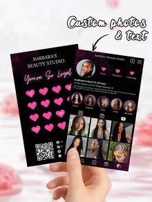 Custom 200/500/1000pcs Personalized Business Cards-11 Styles, Personalized Professional Work Cards, Suitable For Online Marketing And University Style, Beauty Salon, Hair Salon And Nail Art Business Cards,Exclusive Customized VIP Cards, Fashionable Office And Social Style Waterproof Surface Pattern Customization Customized Business Cards,Junior High School Students, Middle School Students, High School Senior High School Students, College Students, University Students, Freshman, Sophomore