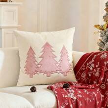 1 Stück Weihnachts-Kissenbezüge, Weihnachts-Stickerei Kissenbezüge, Samt Kissen, Westliche Heimdekoration, Weihnachts-Zimmer Dekoration