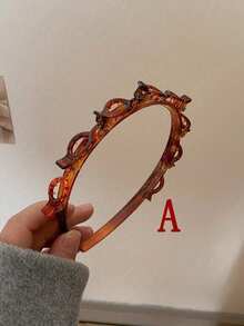 2 piezas/1 pieza Herramienta de trenzado estilo Slouchy Horquilla para mujeres, Clip para el cabello de verano para lavarse la cara y el flequillo, Diadema para decoración de cráneo alto, Regalos