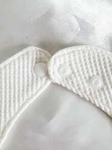 Baby Ins Korean Style Spring/Summer Bibs, Infant Korean U-Shaped Drool Bibs, Floral Edge Drool Bibs For Babies - Multicolor - View 4