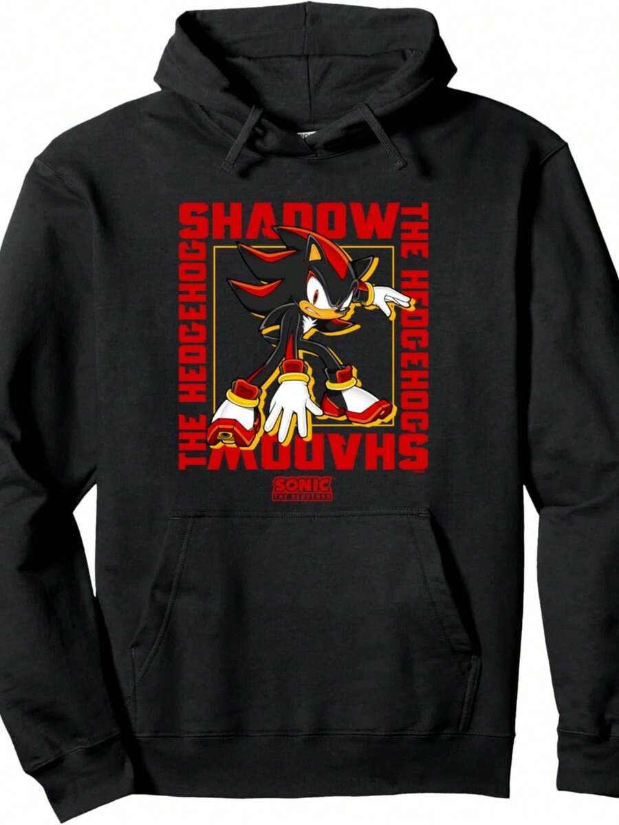 Shadow The Hedgehog Epic Portrait Pullover Hoodie - Style 9 - View 1