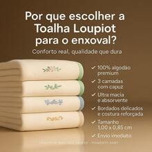 Baby Hooded Bath Towel – 3 Layers 100% Cotton, Super Absorbent 1.00x0.85m Soft Premium Immediate Shipping - 米色 - 查看 3