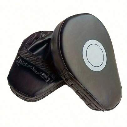 1 Boxing And Sanda Practice Hand Target Arc-Shaped Sanda Boxing Target Taekwondo Training PU Reaction Training Boxing Taekwondo Martial Arts Fitness Sports Equipment