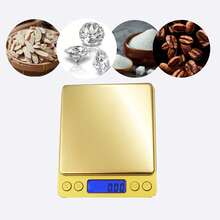 1pc Small Stainless Steel Digital Kitchen Scale, Palm Size, 3kg/0.1g Multi-Functional Pocket Cooking Scale, Mini Food Scale, Backlit LCD Display Professional Electronic Jewelry Scale, Leather Goods And PC Function, Suitable For Home Cooking Scale, Travel, Food, Kitchen Supplies, Baking Tools, Weight Loss, Stainless Steel. Battery Not Included [ Kitchen ]