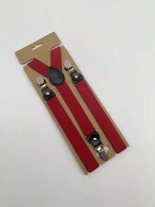 3 Stücke/Set Verstellbare elastische Hosenträger für Erwachsene, Unisex dehnbare Hosenträger mit Lederenden, langanhaltend und leicht verstellbar