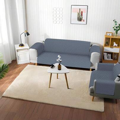 Funda de Sillón de 3 Piezas, Impermeable, Resistente a los Arañazos, Antideslizante, Funda de Sofá Lavable, Tela Ultra Suave y Elástica, con Hebilla Ajustable, Funda de Sofá Acolchada