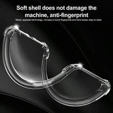 一款透明防震的Infinix、T、Ecno手机壳。这款手机壳采用简约纯色设计，可作为手机保护套。它采用四角防震透明结构，由TPU材料制成。 - 無色 - 查看 5