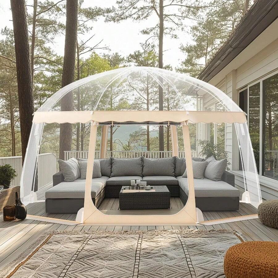 Bubble Tent Pop-Up Weatherproof Sports 50"X50"/72"X72"/10'x10'/12'x12'/15'x15' - 50x50inch - View 1