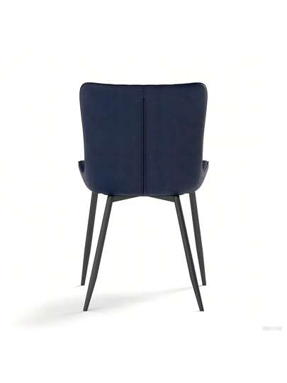 PU Living Room Chairs Brown, Blue, Set Of Moderne Art Leather Seats view 4