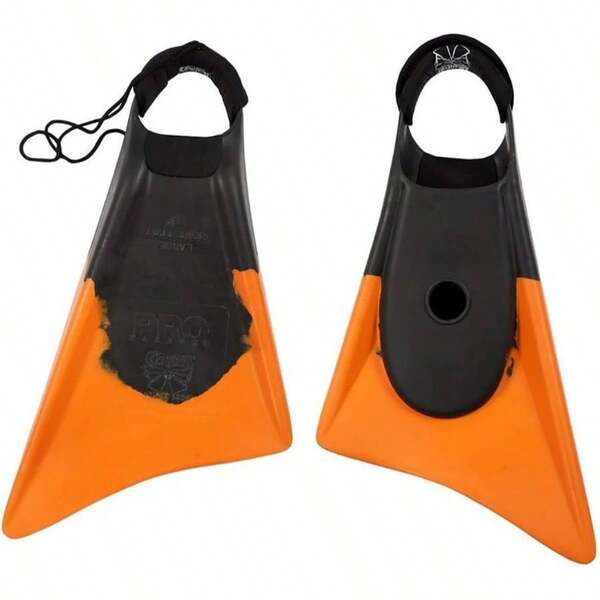 Makapuu Fins Orange/Black Large
